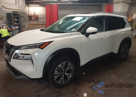 2022 Nissan Rogue Sv Intelligent Awd from USA, damaged, VIN JN8BT3BB4NW338137